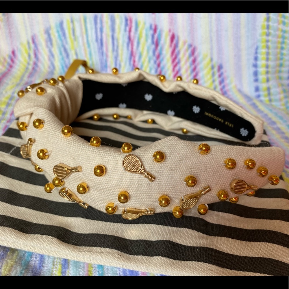 Lele Sadoughi Tennis headband